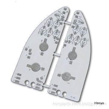 2 Layers LED Aluminium Base PCB, White Solder Mask
